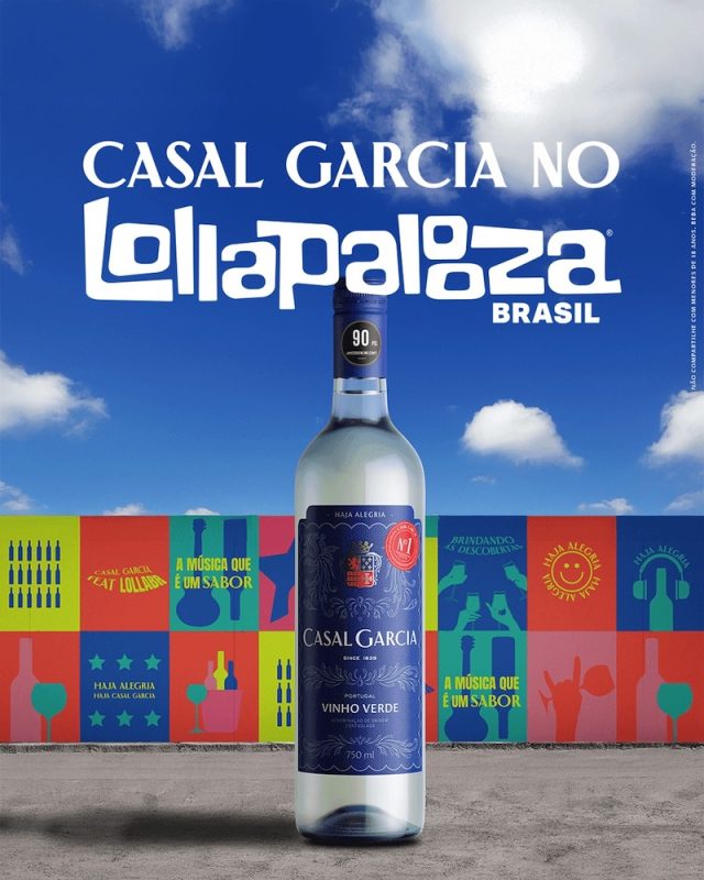 Casal Garcia inova no Brasil e lança gama Fruitzy em icónico festival de música