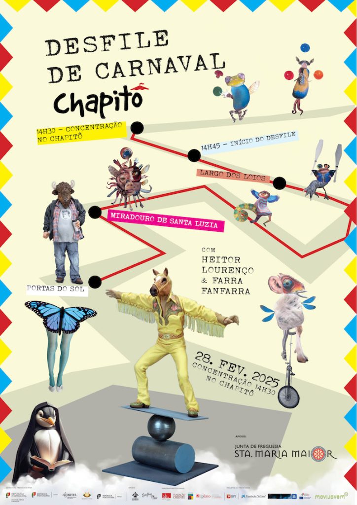 CHAPITÔ NA RUA CARNAVAL JUNTO AO CASTELO